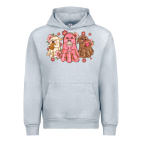 Heather Grey mexican desert ghosts Urban Hoodie - MaliasSmallBusiness