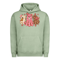Pigment Oil Green mexican desert ghosts Urban Hoodie - MaliasSmallBusiness