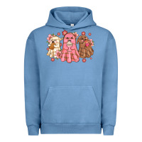 Pigment Pebble Blue mexican desert ghosts Urban Hoodie - MaliasSmallBusiness
