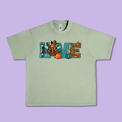 Love Thanksgivings Turkey Urban Heavy Tee Designed By Ranaportraitstore