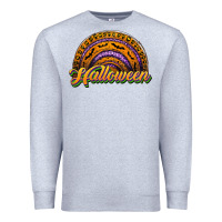 Heather Grey halloween rainbow Premium Sweatshirt - JahusDesignShop