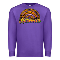 Purple halloween rainbow Premium Sweatshirt - JahusDesignShop