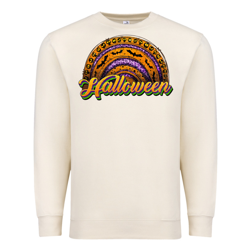 Halloween Rainbow Premium Sweatshirt by JahusDesignShop | Teevron