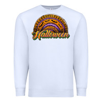 White halloween rainbow Premium Sweatshirt - JahusDesignShop