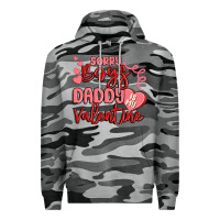 Slate Camo sorry boys daddy is my valentine Premium Hoodie - MaliasSmallBusiness