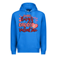 True Royal sorry boys daddy is my valentine Premium Hoodie - MaliasSmallBusiness