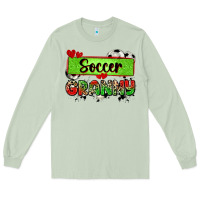 Matcha soccer granny with leopard Long Sleeve Tee - Zillion Design Studio