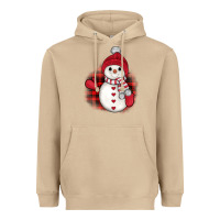 Mushroom christmas snowman Heavyweight Hoodie - JahusDesignShop