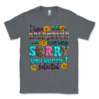 Charcoal Heather i have selective hearing sorry you weren't selecte Classic Tee - Zillion Design Studio
