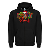 Black Christmas brody claus Zipper Hoodie - FaDigitalArtStudio