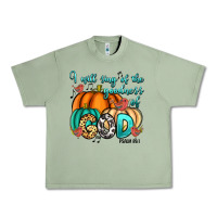 Oil Green I will sing of the goodness of God Psalm 89:1 Urban Heavy Tee - RanaPortraitStore
