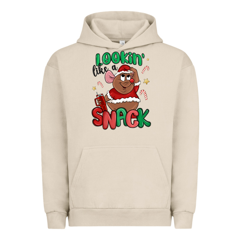 Lookin' Like A Snack Christmas Character Urban Hoodie by MaliasSmallBusiness | Teevron