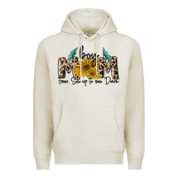 Oatmeal Heather boy mom from son up to sun down Premium Hoodie - MaliasSmallBusiness