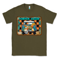 Army Green pumpkin season truck Classic Tee - RanaPortraitStore