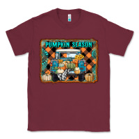 Burgundy pumpkin season truck Classic Tee - RanaPortraitStore
