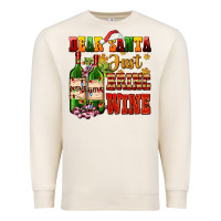 Sandshell dear santa just bring wine Premium Sweatshirt - AdoDesignShop
