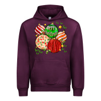 Merry Christmas Tree Ball Urban Hoodie | Teevron