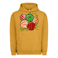 Pigment Peanut Butter merry christmas tree ball Urban Hoodie - MaliasSmallBusiness