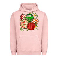 Pigment Salmon merry christmas tree ball Urban Hoodie - MaliasSmallBusiness
