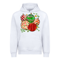 White merry christmas tree ball Urban Hoodie - MaliasSmallBusiness