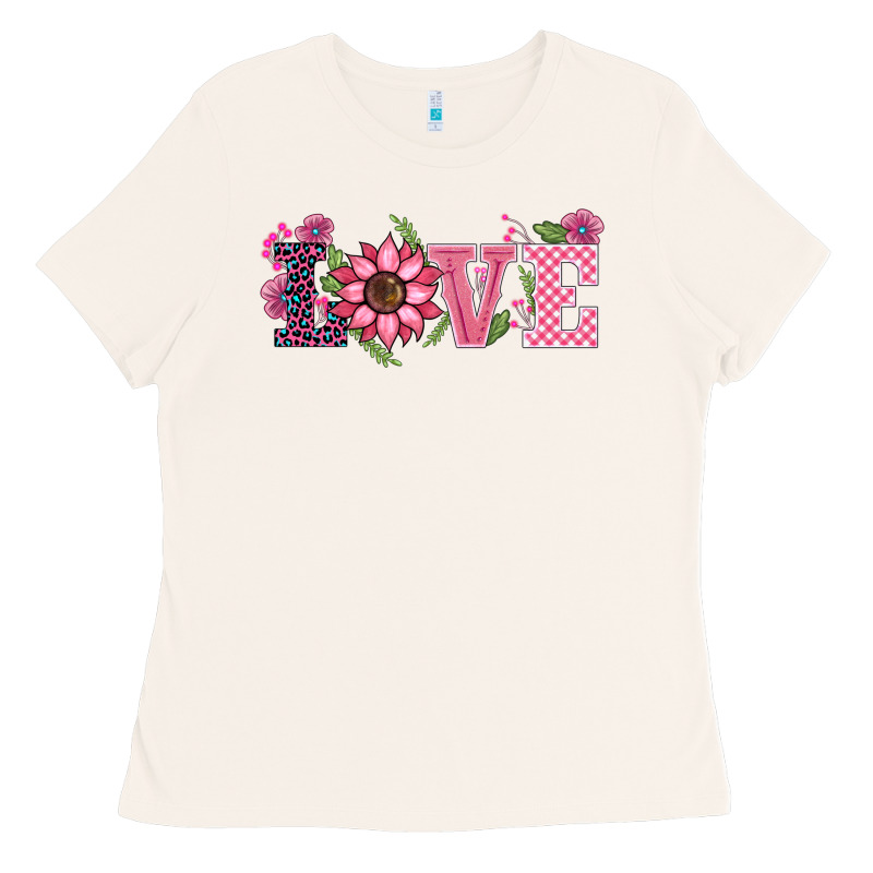 Walentine's Day Love Sunflower Ladies Tee by BarkalooDesign | Teevron