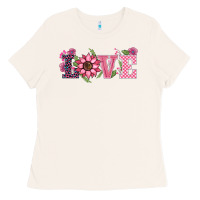 Bone walentine's day love sunflower Ladies Tee - BarkalooDesign