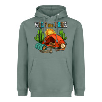 Sage wild and free camp Heavyweight Hoodie - AdoDesignShop