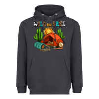 Smoke wild and free camp Heavyweight Hoodie - AdoDesignShop