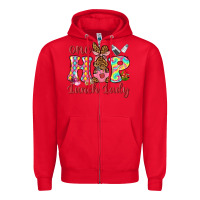 Red One hip lunch lady Zipper Hoodie - Neo Western