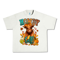 Hay There Fall Pumpkin Heifer Urban Heavy Tee | Teevron