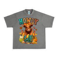 Tornado Hay there Fall pumpkin heifer Urban Heavy Tee - RanaPortraitStore