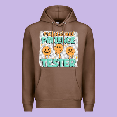 Professional Patience Premium Hoodie Designed By Maliassmallbusiness