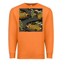 Carrot cactus camouflage school bus seamless pattern Premium Sweatshirt - BundleAndBundleShop