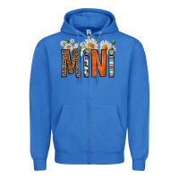 True Royal western daisies mini Zipper Hoodie - HRA Design Shop