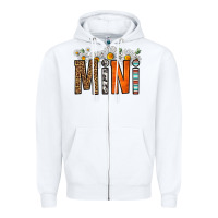 White western daisies mini Zipper Hoodie - HRA Design Shop