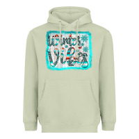 Matcha winter vibes Heavyweight Hoodie - JahusDesignShop