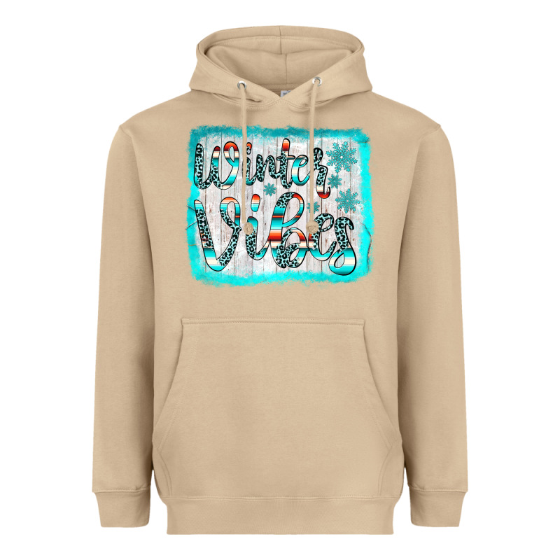 Winter Vibes Heavyweight Hoodie by JahusDesignShop | Teevron