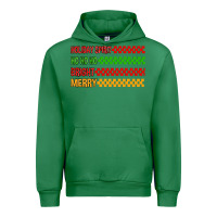 Emerald holiday spirit hohoho bright merry Urban Hoodie - MaliasSmallBusiness