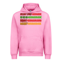 Fuchsia Pink holiday spirit hohoho bright merry Urban Hoodie - MaliasSmallBusiness