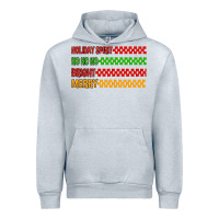 Heather Grey holiday spirit hohoho bright merry Urban Hoodie - MaliasSmallBusiness