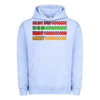 Pigment Grape Ice holiday spirit hohoho bright merry Urban Hoodie - MaliasSmallBusiness