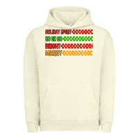 Pigment Pistachio holiday spirit hohoho bright merry Urban Hoodie - MaliasSmallBusiness
