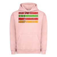 Pigment Salmon holiday spirit hohoho bright merry Urban Hoodie - MaliasSmallBusiness
