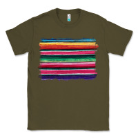 Army Green serape Classic Tee - BarkalooDesign