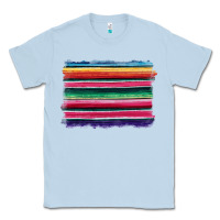 Dusty Blue serape Classic Tee - BarkalooDesign