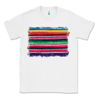 White serape Classic Tee - BarkalooDesign