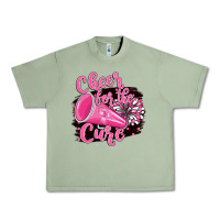 Oil Green Cheer For The Cure Urban Heavy Tee - BarkalooDesign