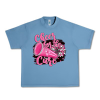 Pebble Blue Cheer For The Cure Urban Heavy Tee - BarkalooDesign