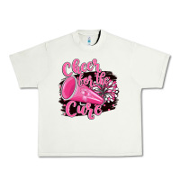 Pistachio Cheer For The Cure Urban Heavy Tee - BarkalooDesign