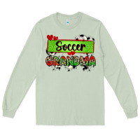 Matcha soccer grandma with leopard Long Sleeve Tee - Zillion Design Studio